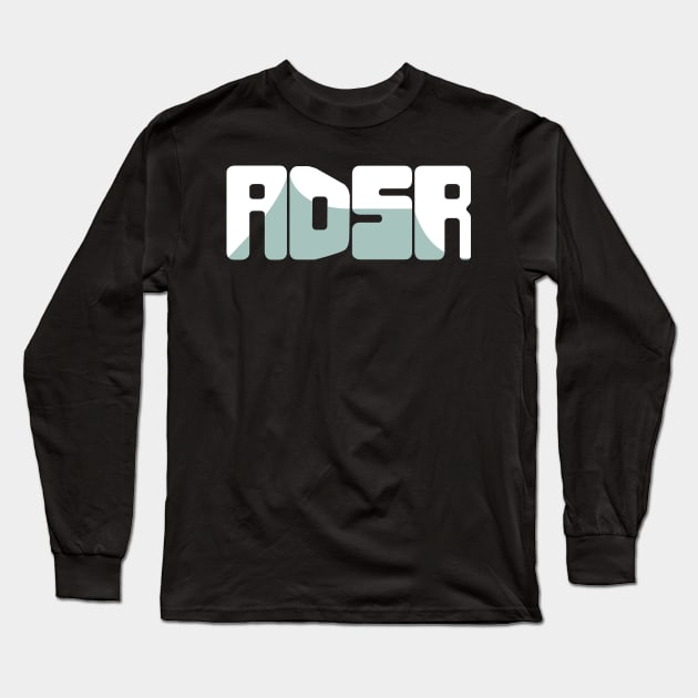 Synthesizer ADSR Envelope Long Sleeve T-Shirt by MeatMan